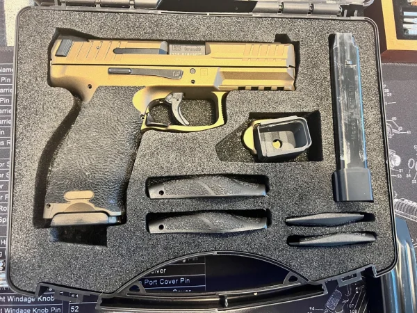 HK SFP9  9x19 Złoty plus Kabura Lewa