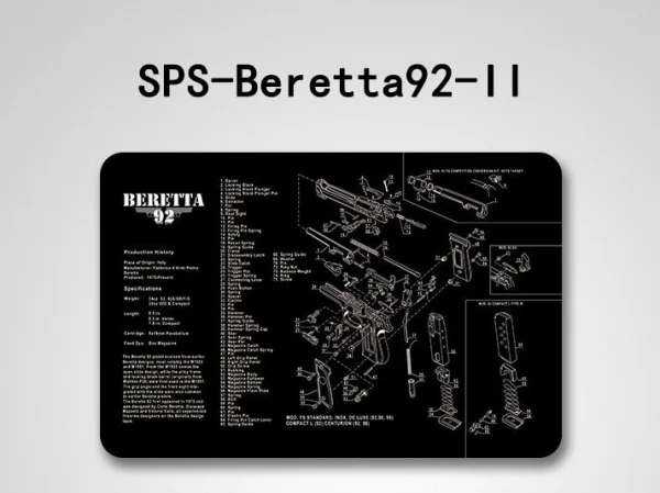 Mata do czyszczenia broni Beretta 280x425mm