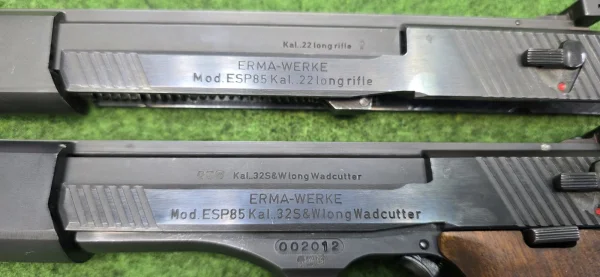 ERM WERKE ESP 85 LEWORĘCZNY .32 S&W LONG WC / .22 LR DOSTAWA W CENIE! - zdjęcie 2