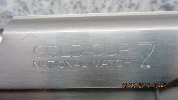COLT 1911 GOLD CUP NATIONAL MATCH SERIES' 80 MK IV - zdjęcie 3