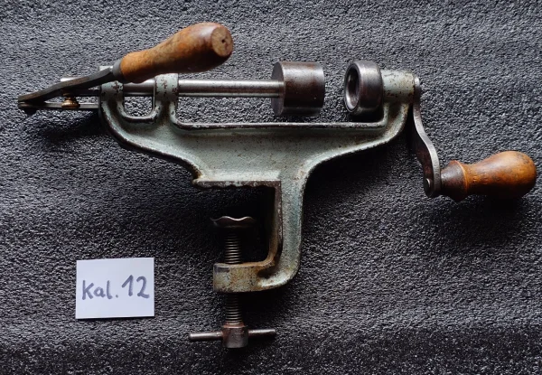 Zawijarka maszynka do elaboracji amunicji śrutowej 12GA 12/70 Roll crimp