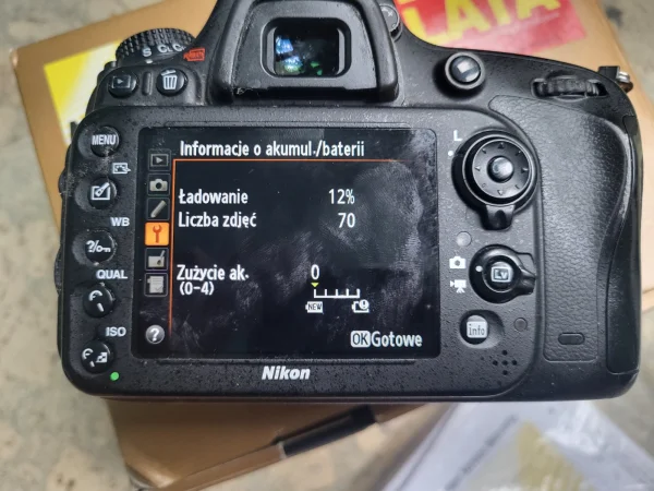 Nikon d600 pełna klatka z wnętrznościami d610 pełen komplet - zdjęcie 9
