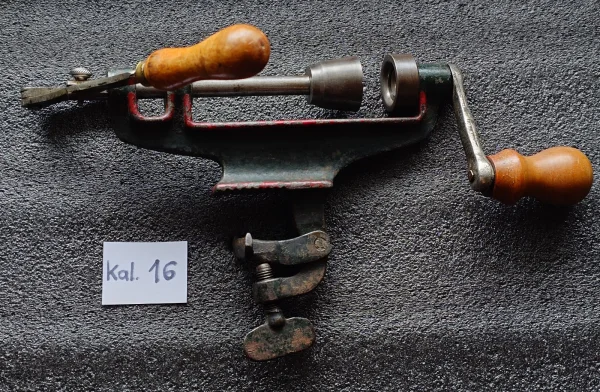 Zawijarka maszynka do elaboracji amunicji śrutowej 16GA 16/70 Roll crimp