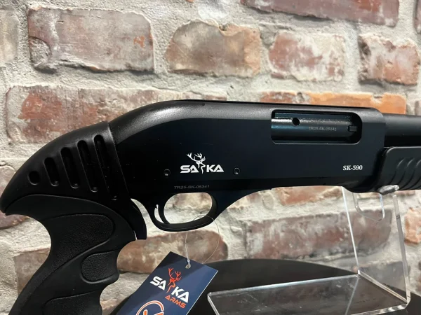 Strzelba powtarzalna SA-KA SK-590 kal.12/76 - zdjęcie 2