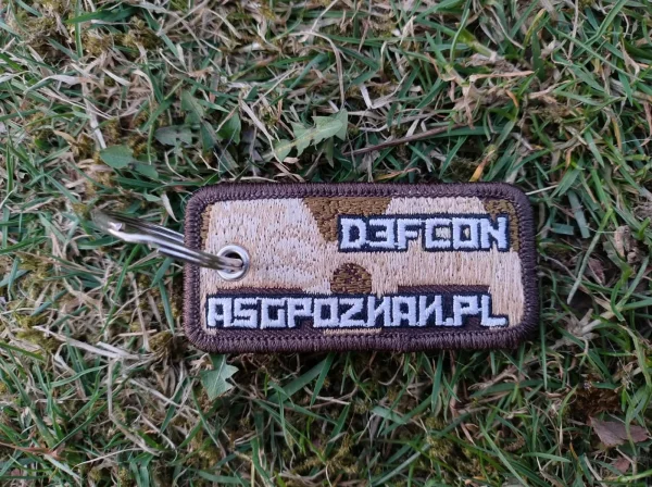 Naszywka brelok ASG Poznań DEFCON
