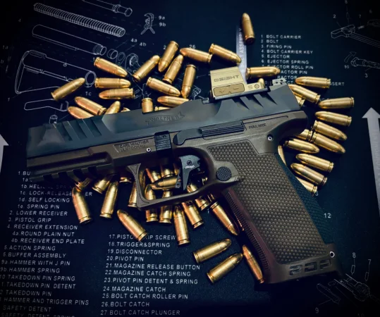 Walther PDP FS 4,5" Dynamic Performance Trigger OD Green zestaw