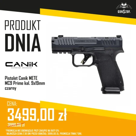 Pistolet Canik METE MC9 Prime kal. 9x19mm czarny