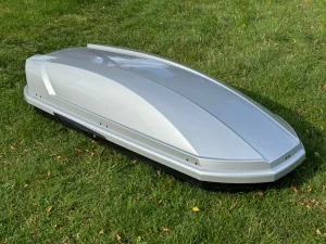 Bagażnik Box dachowy Taurus Adventure 480 srebrny połysk