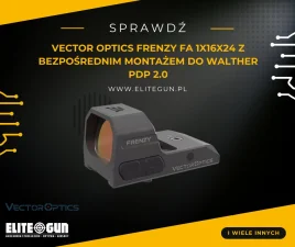 Kolimator Frenzy FA 1x16x24 - Walther PDP 2.0 OR - Czarny - SCRD-83