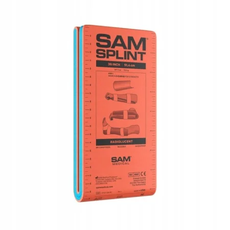 Szyna unieruchamiająca SAM Medical Splint XL 91,4 cm prosta/zwijana