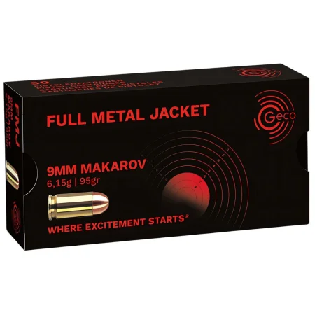 GECO 9MM Makarov 9x18mm 6,15gr,95gr