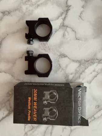 Vector Optics 30mm Weaver Medium Profile - pierścienie montażowe uzywane